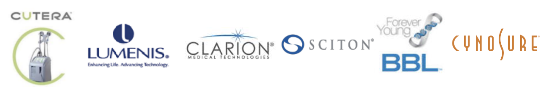 Cutera, Lumenis, Clarion, Sciton, BBL Forever Young, Cynosure